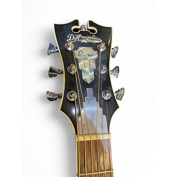 Used D'Angelico DALPG200NATGC Natural Acoustic Electric Guitar