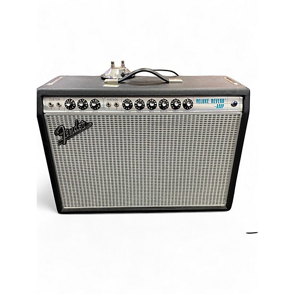 Used Fender 1968 Custom Deluxe Reverb 22W 1x12 Tube Guitar Combo Amp