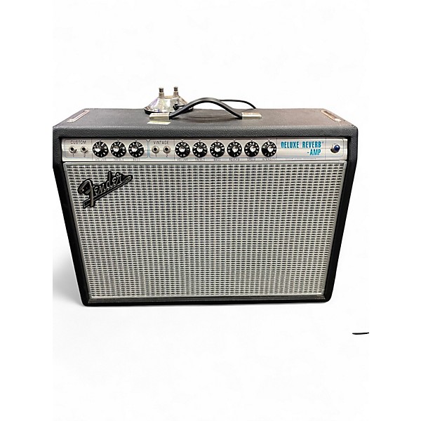 Used Fender 1968 Custom Deluxe Reverb 22W 1x12 Tube Guitar Combo Amp