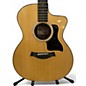 Used 2022 Taylor 214CE PLUS Natural Acoustic Electric Guitar