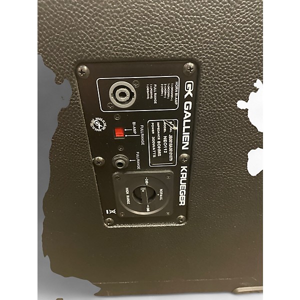 Used Gallien-Krueger Neo 112 Bass Cabinet