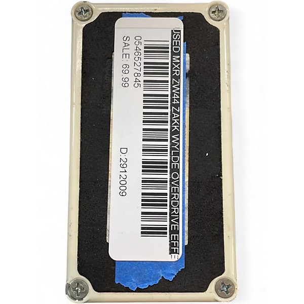 Used MXR ZW44 Zakk Wylde Overdrive Effect Pedal