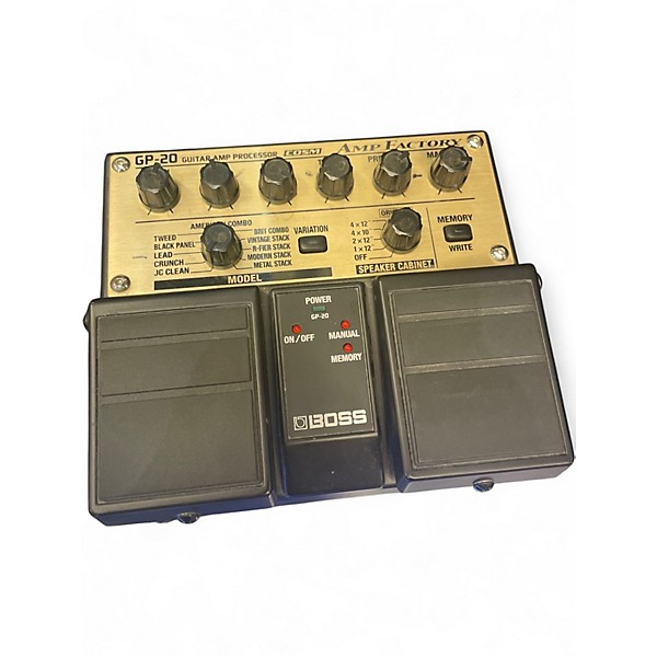 Used BOSS GP20 AMP FACTORY Effect Pedal