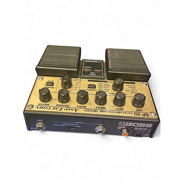 Used BOSS GP20 AMP FACTORY Effect Pedal