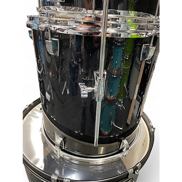 Used Ludwig 5 Piece Backbeat Black Sparkle Drum Kit