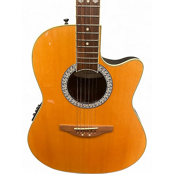 Used Ovation CC-057 Celebrity Natural Acoustic Electric Guitar