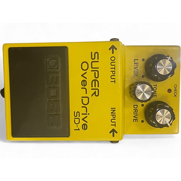 Used BOSS SD1 Super Overdrive Effect Pedal