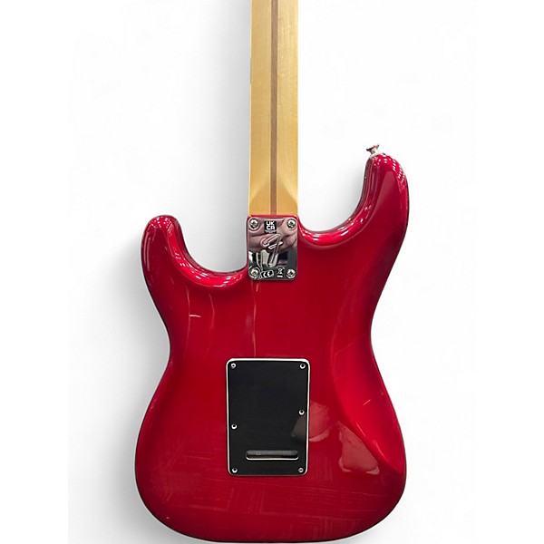 Used Fender Special Edition Player Stratocaster HSS Candy Red Burst Solid Body Electric Guitar