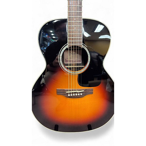 Used Takamine GN51 2 Tone Sunburst Acoustic Guitar