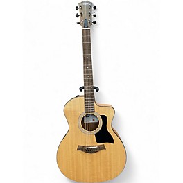 Used Taylor 114CE Natural Acoustic Electric Guitar