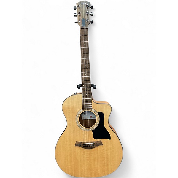 Used Taylor 114CE Natural Acoustic Electric Guitar