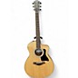 Used Taylor 114CE Natural Acoustic Electric Guitar thumbnail