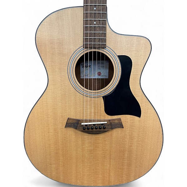 Used Taylor 114CE Natural Acoustic Electric Guitar