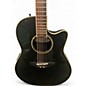 Used Ovation CC-057 Celebrity Black Acoustic Electric Guitar