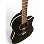 Used Ovation CC-057 Celebrity Black Acoustic Electric Guitar