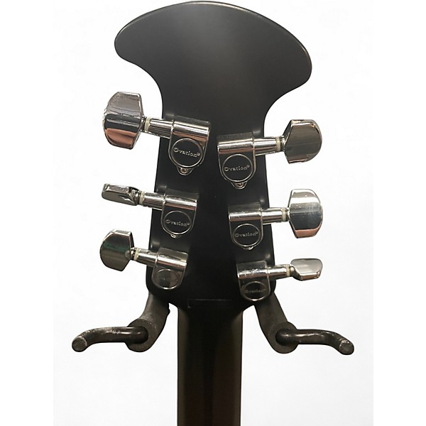 Used Ovation CC-057 Celebrity Black Acoustic Electric Guitar