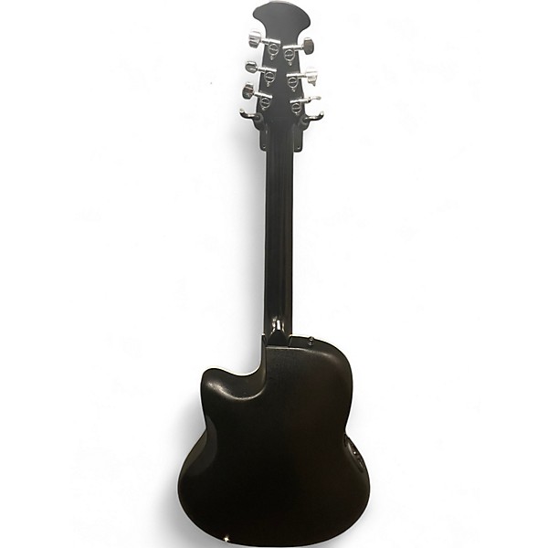 Used Ovation CC-057 Celebrity Black Acoustic Electric Guitar