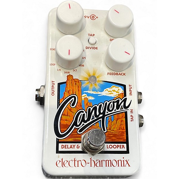 Used Electro-Harmonix Canyon Delay and Looper Effect Pedal