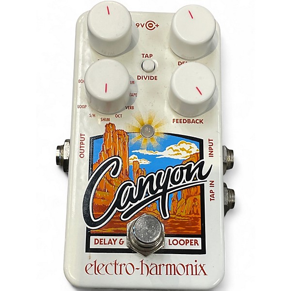 Used Electro-Harmonix Canyon Delay and Looper Effect Pedal