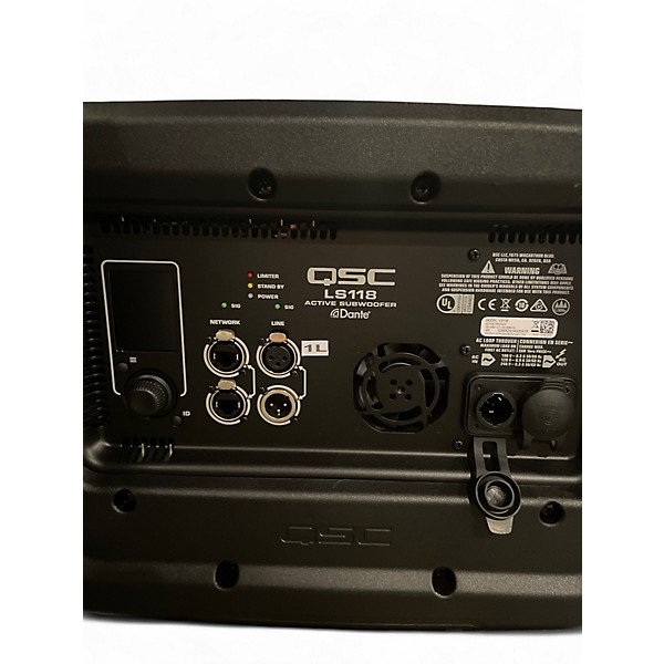 Used QSC LS118 4.000W 18" L-Class Powered Subwoofer Powered Speaker