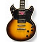 Used D'Angelico Deluxe Series Brighton Vintage Sunburst Solid Body Electric Guitar