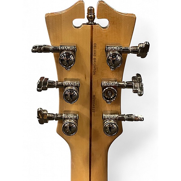 Used D'Angelico Deluxe Series Brighton Vintage Sunburst Solid Body Electric Guitar