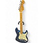 Used 2000s Fender American Ultra Luxe Stratocaster Sonic Blue Solid Body Electric Guitar thumbnail