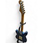 Used 2000s Fender American Ultra Luxe Stratocaster Sonic Blue Solid Body Electric Guitar
