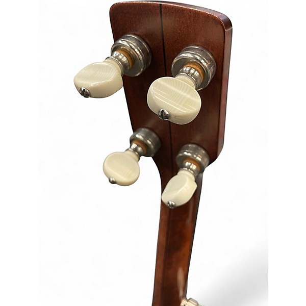 Used Chuck Lee MARBLE FALLS TUBAPHONE OPEN BACK Mahogany Banjo