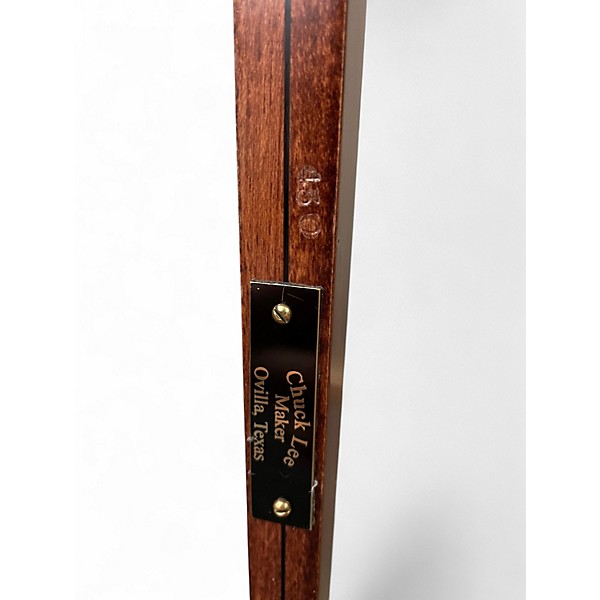 Used Chuck Lee MARBLE FALLS TUBAPHONE OPEN BACK Mahogany Banjo