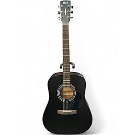 Used Cort ad810 Black Acoustic Guitar
