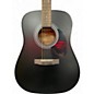 Used Cort ad810 Black Acoustic Guitar