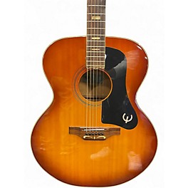 Vintage 1980s Epiphone FT570SB SUNBURST Acoustic Guitar