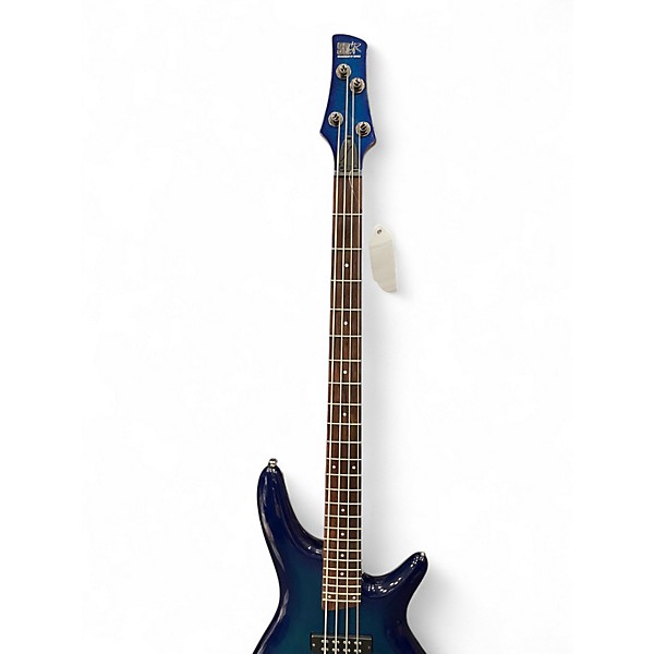 Used Ibanez SR370E Blue Electric Bass Guitar