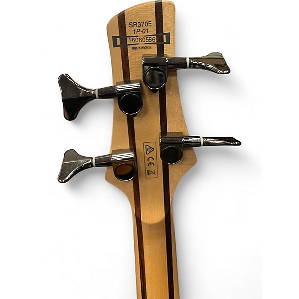 Used Ibanez SR370E Blue Electric Bass Guitar