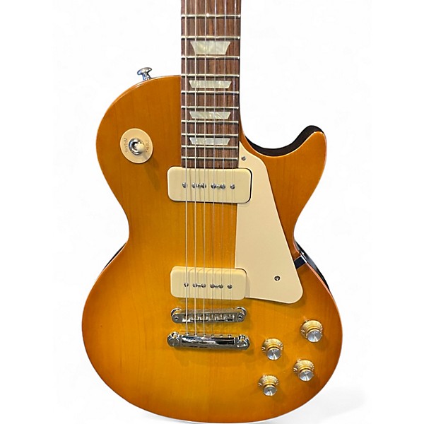 Used 2016 Gibson Les Paul Tribute Honey Burst Solid Body Electric Guitar