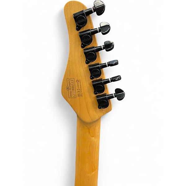 Used Schecter diamond series monster black Solid Body Electric Guitar