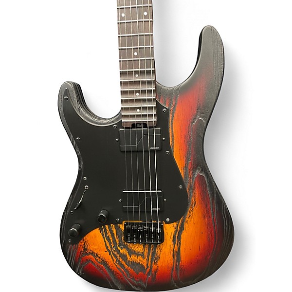 Used ESP LTD SN1000 LEFT HAND FIRE BLAST Solid Body Electric Guitar