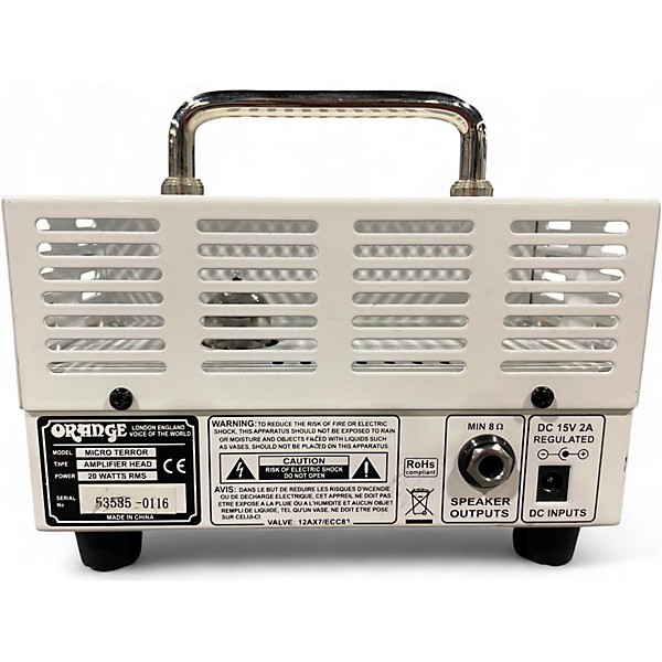 Used Orange Amplifiers MT20 Micro Terror 20W Tube Guitar Amp Head