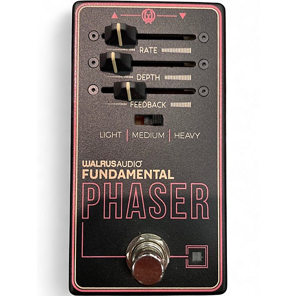 Used Walrus Audio Fundamental Phaser Effect Pedal