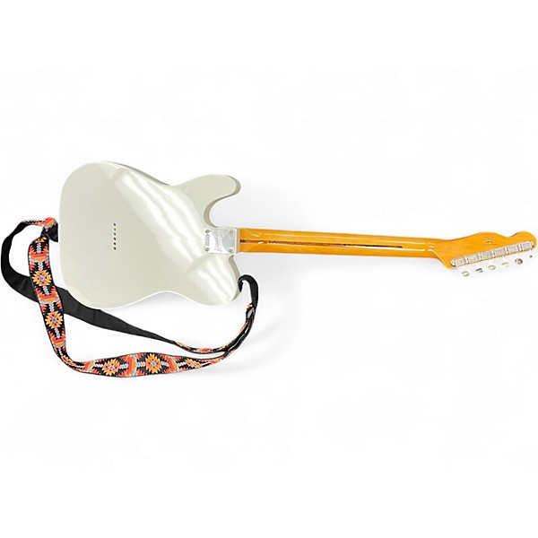 Used Squier Classic Vibe 70s Thinline Telecaster Olympic White Hollow Body Electric Guitar