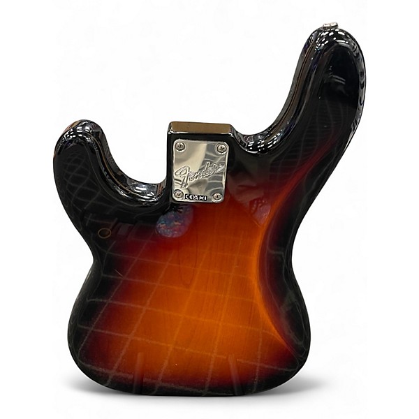 Used Fender American Performer Precision Bass Sunburst Electric Bass Guitar