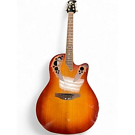 Used Ovation CSE44 2 Color Sunburst Acoustic Electric Guitar