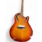 Used Ovation CSE44 2 Color Sunburst Acoustic Electric Guitar