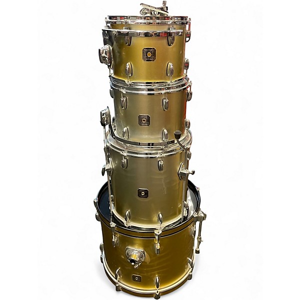 Used Gretsch Drums 4 Piece Energy Silver Sparkle Drum Kit