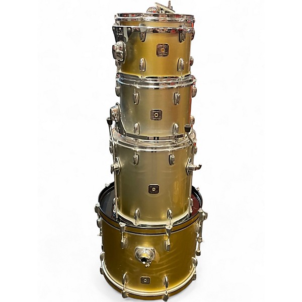 Used Gretsch Drums 4 Piece Energy Silver Sparkle Drum Kit