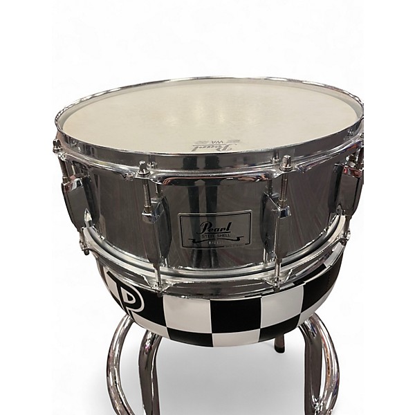 Used Pearl 14in Steel Shell Steel Drum