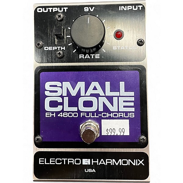 Used Electro-Harmonix Small Clone Analog Chorus Effect Pedal