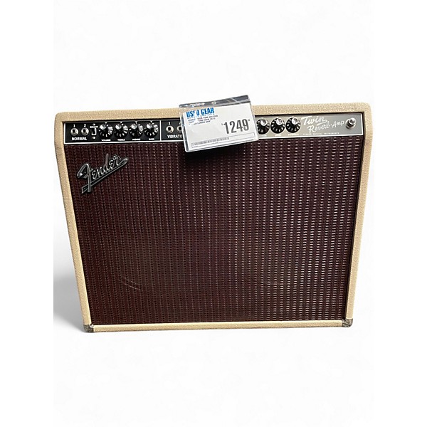 Used Fender Tone Master Twin Reverb 200W 2x12 Guitar Combo Amp