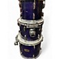Used Pearl 5 Piece Export Purple Drum Kit